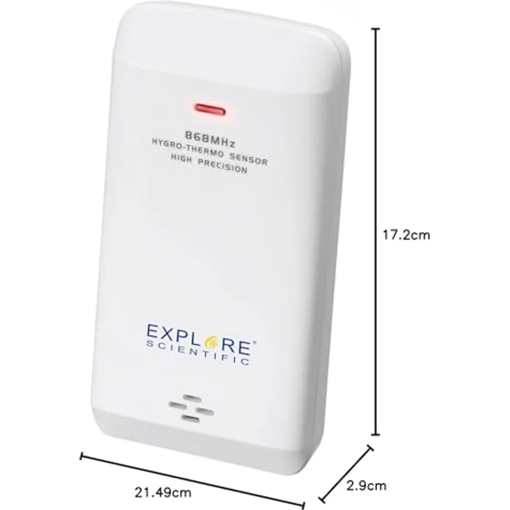 Bresser Wetterstation Funk 7-in-1 mit Außensensor, Profi W-LAN Wetter Center für UV-Pegel, Windgeschwindigkeit, Temperatur, Luftfeuchtigkeit und Niederschlag, 8 Zoll Farb-Display – Bild 3