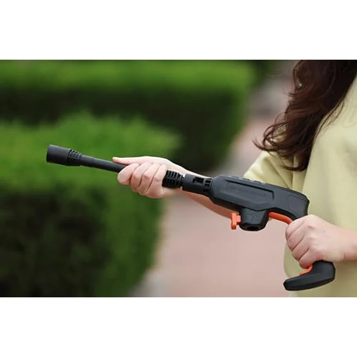 Yardforce Hochdruckreiniger EW U11B, 1.600-Watt-Motor mit 80 bar Druck, schwarz-orange – Bild 9