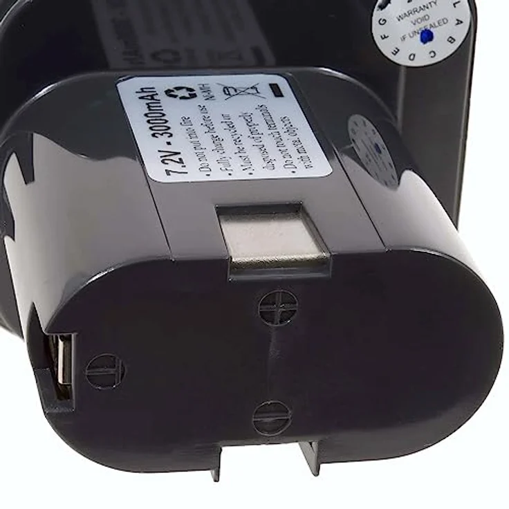 akku-net Akku für Bosch Typ 2607300001 NiMH, 7,2V, 3000mAh, Schwarz, hohe Kompatibilität und Sicherheit – Bild 3