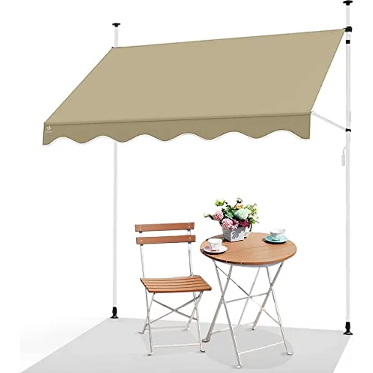 markise am dachsparren Mendler 2er-Set Dachsparrenadapter für T122 T123 - weiß outdoor accessories Größe:95 cm ⇒ Kastenwagen Wohnmobil /