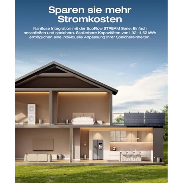 EcoFlow ECOFLOW STREAM Balkonkraftwerk 800 W Mikro-Wechselrichter, 4 × 250 W PV Solarpanels, 0% MwSt. – Bild 6