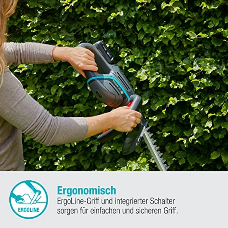 GARDENA 14730-55 Akku-Heckenschere ComfortCut 50-18V-P4A solo - ohne Akku – Bild 2