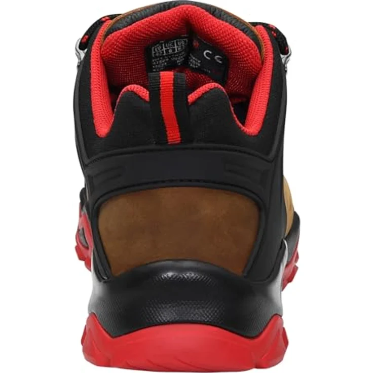 Jori jo_POWERFUL brown Low S3S Sicherheitsschuh, hydrophobiertes Nubukleder, atmungsaktives Textilfutter, GUMMI/EVA Sohle, EN ISO 20345 S3 HRO/SRC – Bild 5
