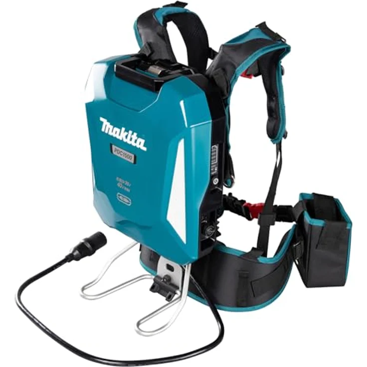 Makita PDC1500A01 Werkzeug-Akku, rückentragbar mit 43.55Ah Li-Ion, IPX4-Schutzklasse, inklusive Brust- und Hüftgurt – Bild 1
