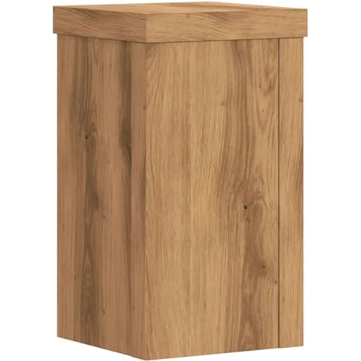 vidaXL Pflanzenständer 2er Set, Artisan-Eiche, stabiler Holzwerkstoff, 10x10x18 cm – Bild 4