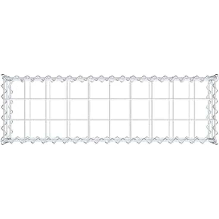 Gabiona Gabione 100 cm x 20 cm x 30 cm (L x H x T), Maschenweite 10 cm x 10 cm, Spirale – Bild 5