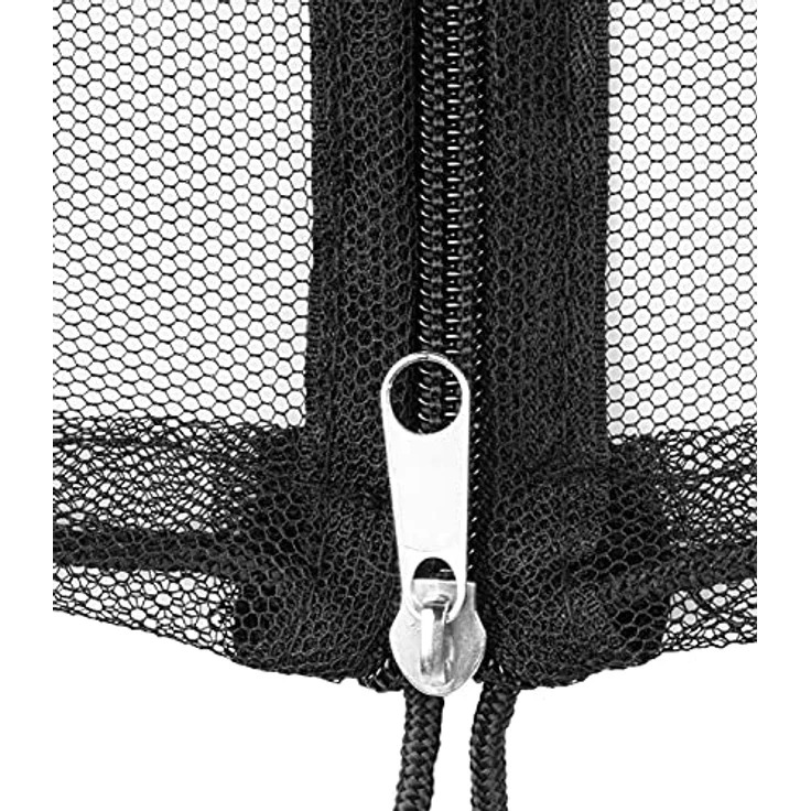 MALATEC Moskitonetz Insektenschutz für Regenschirm, Schwarz, 300 x 260 cm, Spar-Set, 1 St. – Bild 4