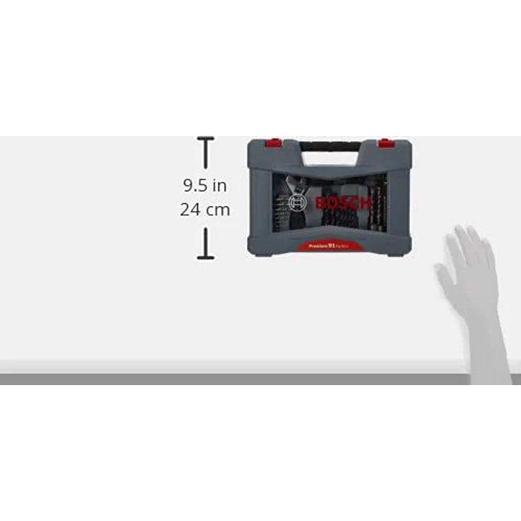 Bosch Professional 2608P00235 Pro 91tlg. Bohrer- und Bit-Set Premium, 91 Stück – Bild 4