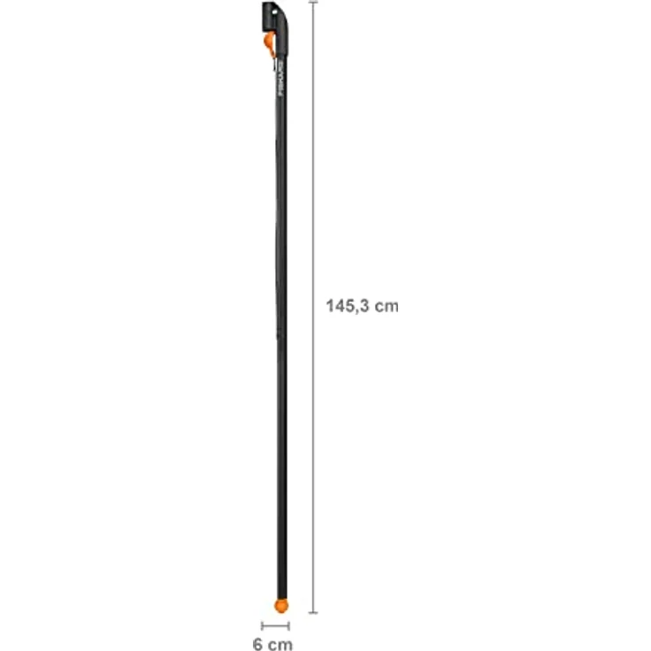Fiskars Verlängerung für Schneidgiraffe UP82 und UP84, Gesamtreichweite bis 5 Meter, Aluminium, Schwarz/Orange – Bild 4