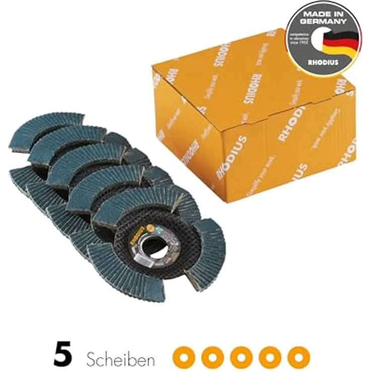 Lamellenscheiben Ø125mm K40 Vision Pro 5er Pack - Preisvergleich – Bild 2