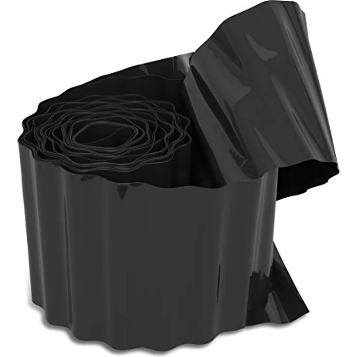 Windhager Rasenkante, Raseneinfassung, Beeteinfassung, Beetbegrenzung, Mähkante, Anthrazit, 500 g/m², 9 m x 20 cm, 06413 - Preisvergleich