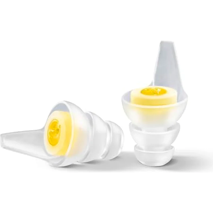 OHROPAX Music Ohrstöpsel mit Spezialfilter, unverfälschter Klang, SNR 19 dB, ideal für Konzerte, 1 Paar + zusätzliches kleineres Stöpselpaar, transparent – Bild 5