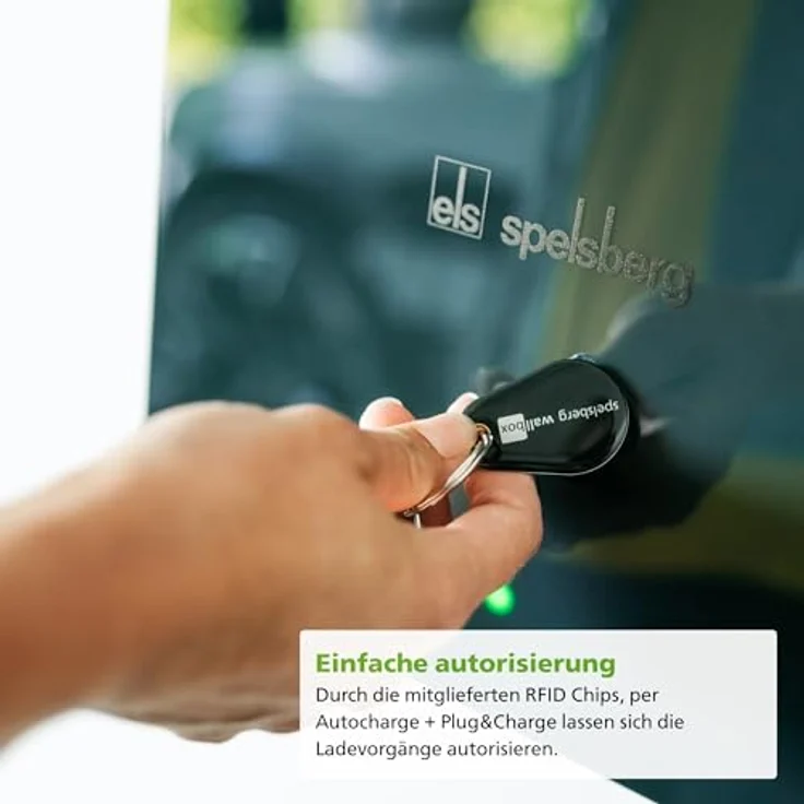 Spelsberg, Elektroauto Ladestation, Wallbox 7m Kabel (Typ 2, 11 kW) – Bild 8