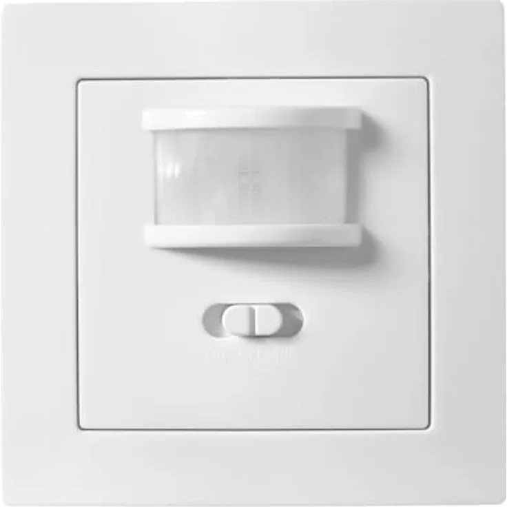 Unterputz IR Bewegungsmelder McPower ''Flair'' 160°, 500W, LED geeignet, weiß