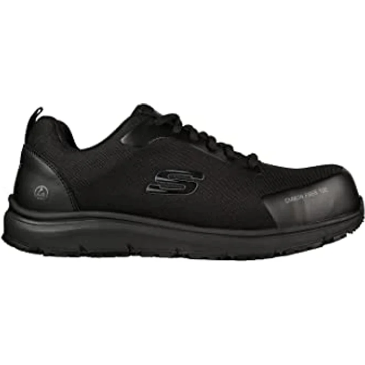 Skechers Ulmus BLK Sicherheitsschuh, Kohlefaser Zehenschutz, Memory Foam Einlegesohle, Herren S3 SRC ESD – Bild 4