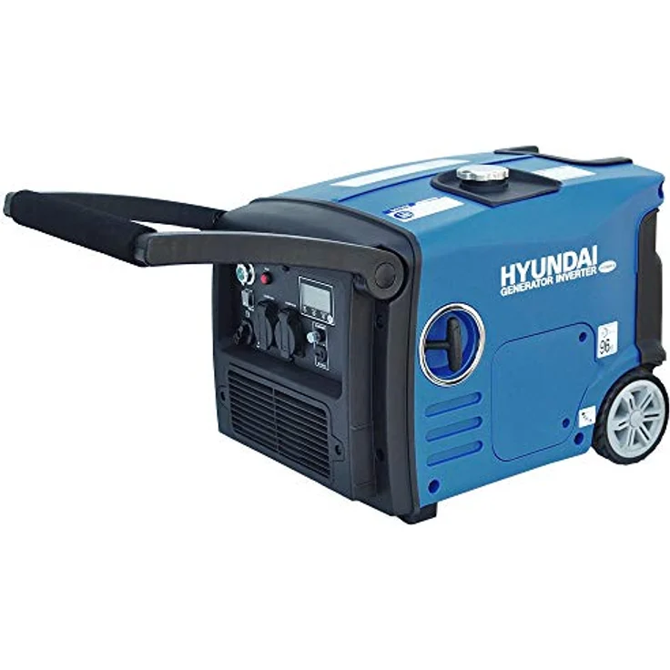 HYUNDAI Inverter-Generator HY3200SEi D (Inverter Stromerzeuger, tragbarer Benzin Generator mit 3.2 kW Maximalleistung, Notstromaggregat, Stromaggregat) – Bild 4