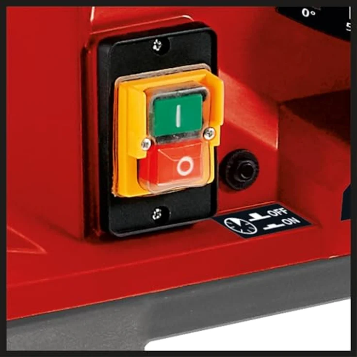 Einhell Tischkreissäge TE-CC 250 UF (max. 2000 W, 250 x ¸30 mm Sägeblatt, 0-78 mm Schnitthöhe, Softstart, faltbar, Parallel- und Quer--Winkelanschlag) – Bild 6