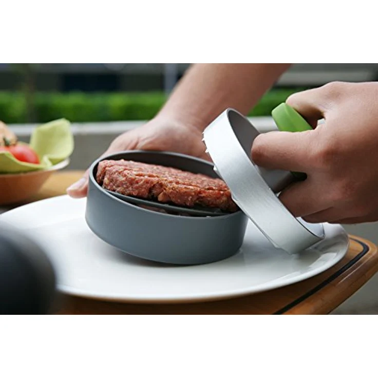 Outdoorchef Grillzubehör, Burger Presse, silber, 12,5x7,5x6,5 cm, 14.491.32 – Bild 5