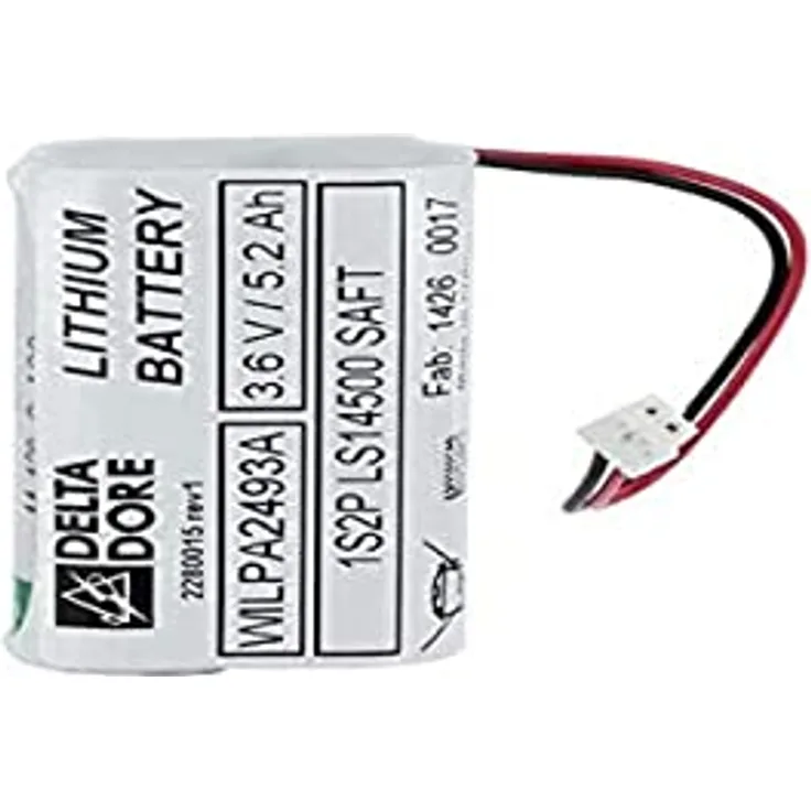 Delta Dore BAT DME-DMBE-Akku für Tyxal+ DME- und DMBE-Bewegungsmelder. Lithiumbatterie - 6416227