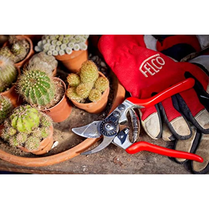 Felco Gartenschere, Modell 14, Rot klein – Bild 4