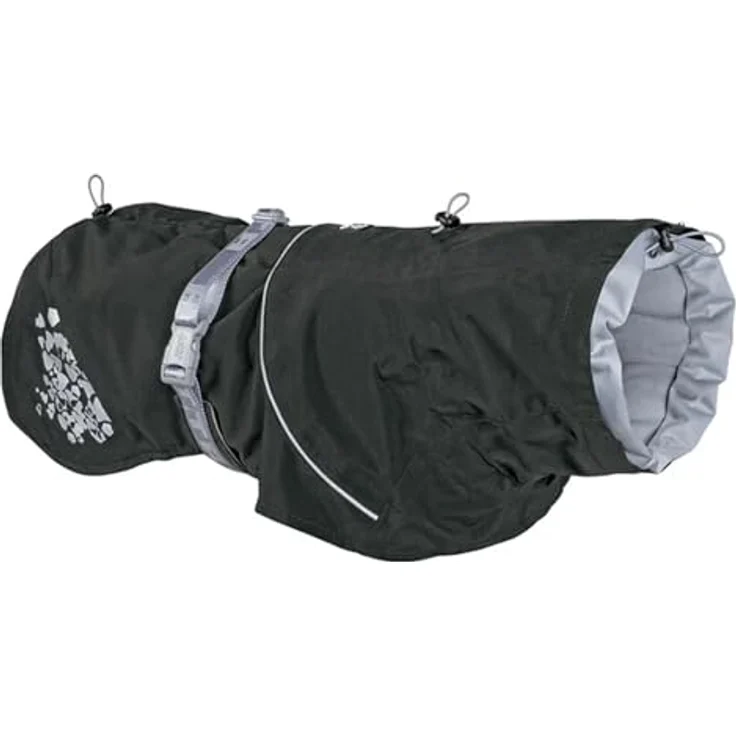 Hurtta Monsoon Dog Raincoat, BlackBerry, 50 cm – Bild 1