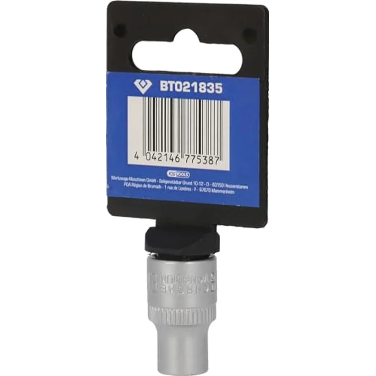 Brilliant Tools Torx-E-Stecknuss E10, 3/8" Innenvierkant-Antrieb, Chrom-Vanadium-Stahl, matt verchromt, 28 mm Länge – Bild 5