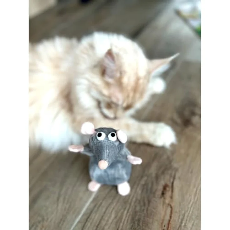 Aumüller Katzenspielkissen mit Baldrian - Ratte Cedric – Bild 5