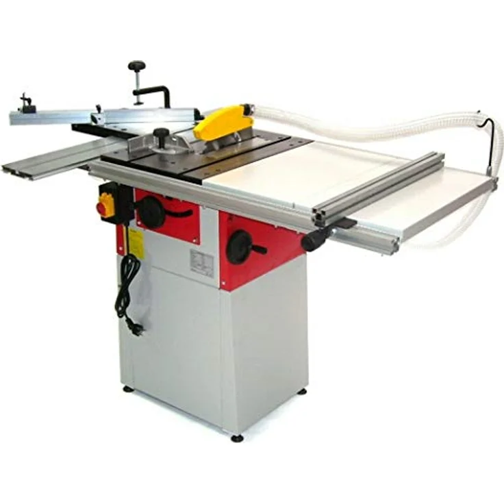 Apex Formatkreissäge TS200, vielseitige Tischkreissäge mit Graugusstisch, 1100W Motor, 60 mm Schnitthöhe, 55689 Formattisch - Preisvergleich – Bild 4
