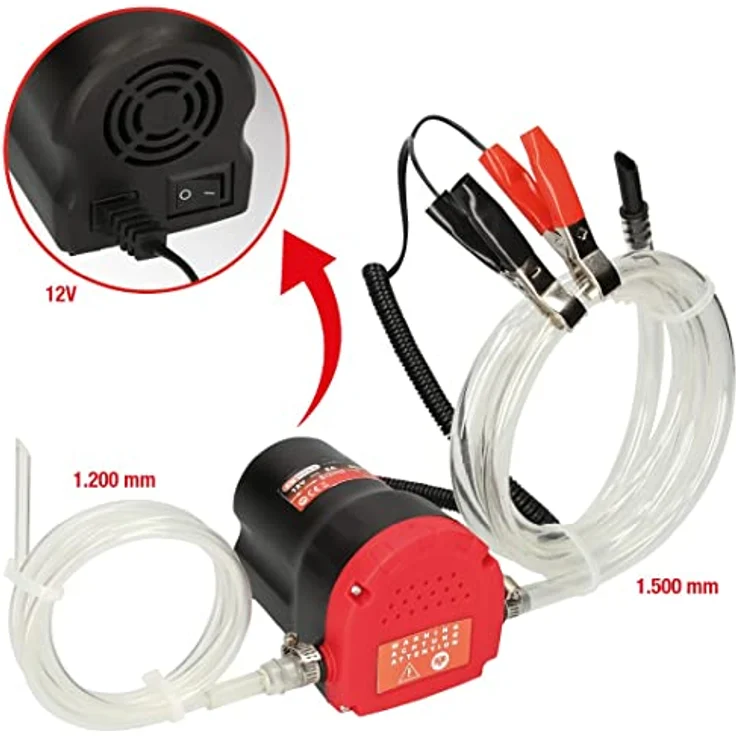 KS TOOLS 150.2800 Elektrische Absaug- und Umfüllpumpe – Bild 3