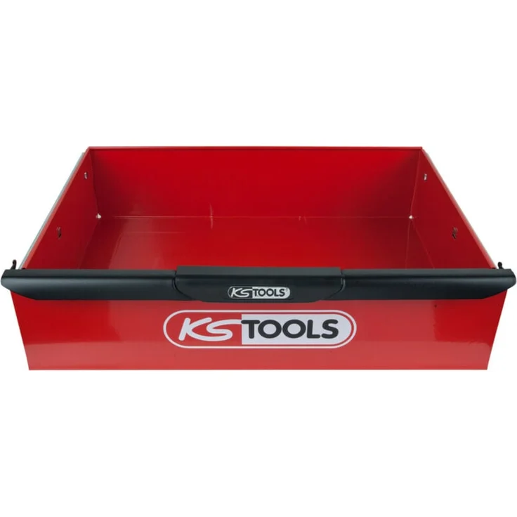 KS Tools RACINGline Schublade 154 mm, schwarz-rot, inkl. Kugel-Führung und Aufkleber, Stahlblech