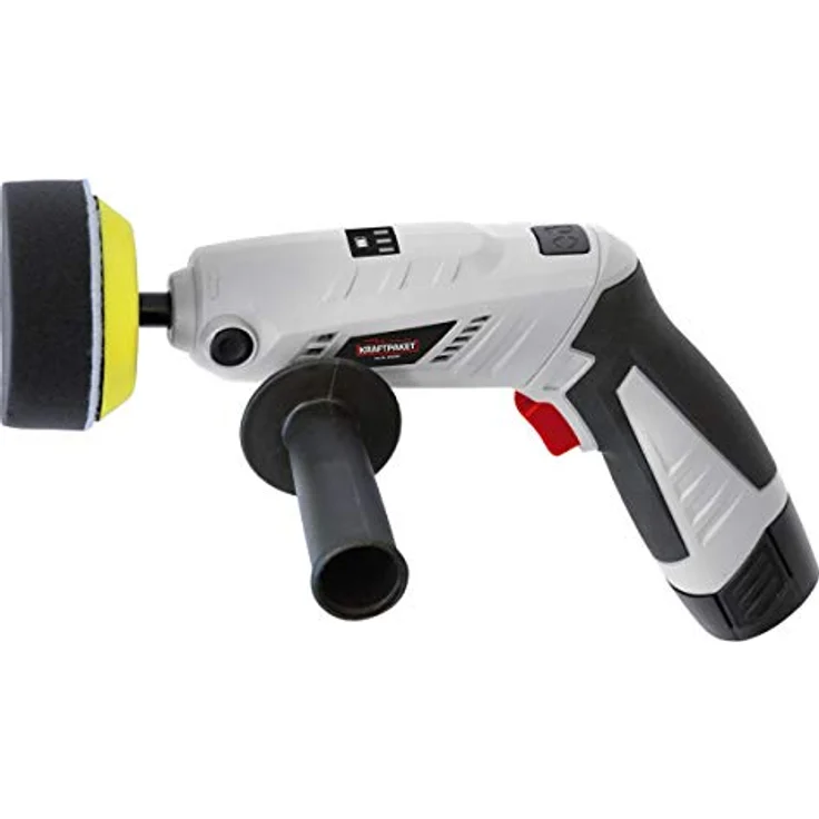 Dino KRAFTPAKET Multiplex Drehbar in Stabform 640256 Akku Rotationspoliermaschine 10.8V 100W 400 - 3000 U/min 80mm – Bild 4