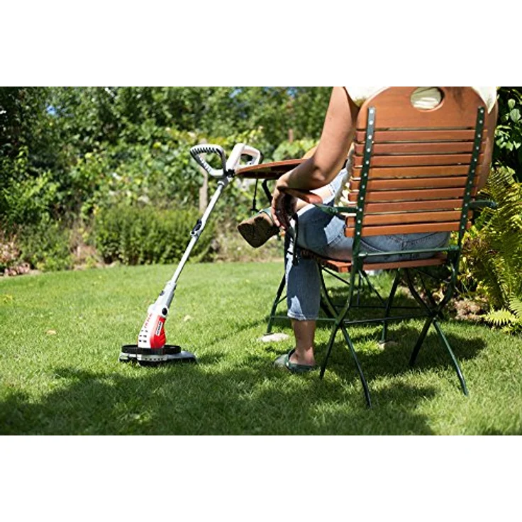 IKRA Elektro Rasentrimmer IGT 600 DA Schnittkreis 32cm 600W Höhenverstellung Vertikalschnitt, 600 Watt Leistung – Bild 12