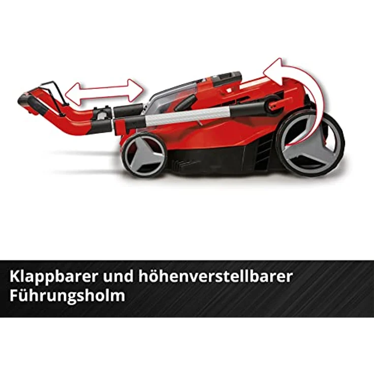 Einhell Akkurasenmäher Professional GP-CM 36/450, 38 cm Schnittbreite, 2 x 4 Ah Akku, Twincharger und Mulchkeil, kabellos und leistungsstark – Bild 6