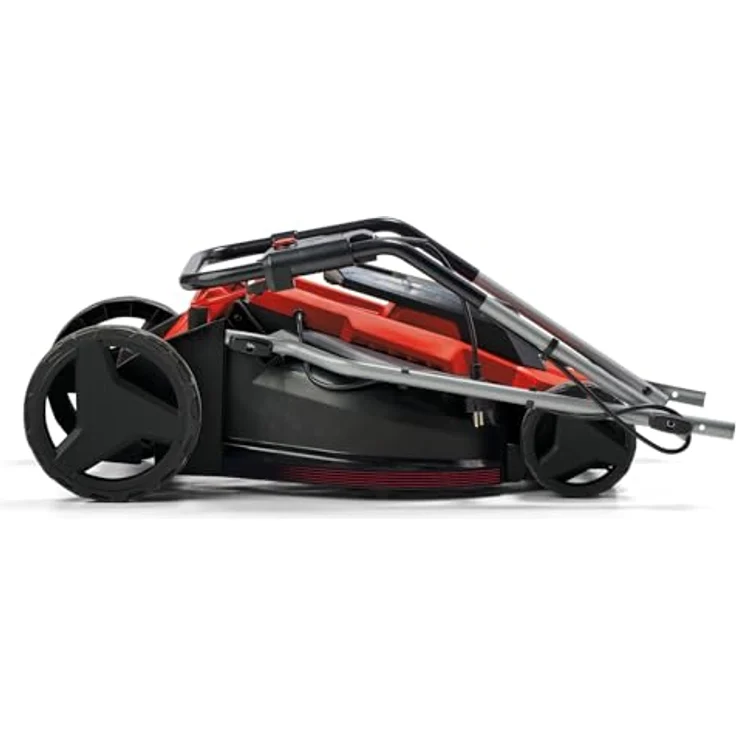 Einhell Elektrorasenmäher GC-EM 1600/37, 37 cm Schnittbreite, 1600 W, Kunststoffgehäuse, ergonomischer Führungsholm, 5-stufige Schnitthöhenverstellung, Grasfangsack 38 Liter, schwarz – Bild 6