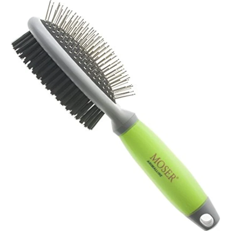 Moser 2999-7025 Beidseitige Fellpflegebürste, 1 Stück (1er Pack)