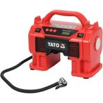 Yato YT-23248 Kompressor de Luft 60 W 21 l/min Batterie, leistungsstark und mobil