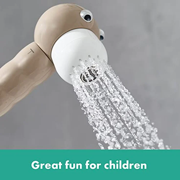 hansgrohe Handbrause Jocolino, für Kinder Löwe 2 Strahlarten, Premium-Qualität Made in Germany – Bild 4
