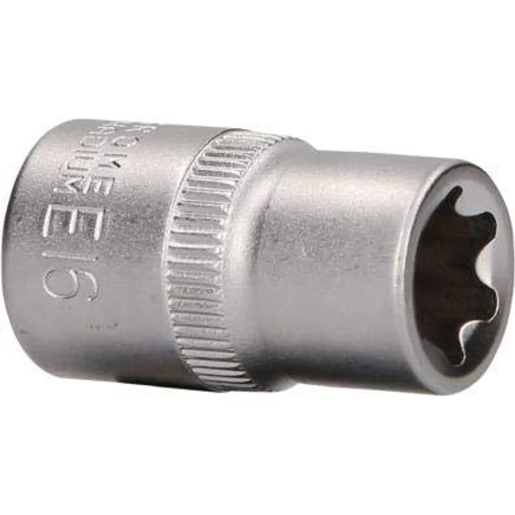 Brilliant Tools Torx-E-Stecknuss E16, 1/2" Innenvierkant-Antrieb aus Chrom-Vanadium-Stahl, 38 mm Länge - BT022844 – Bild 5