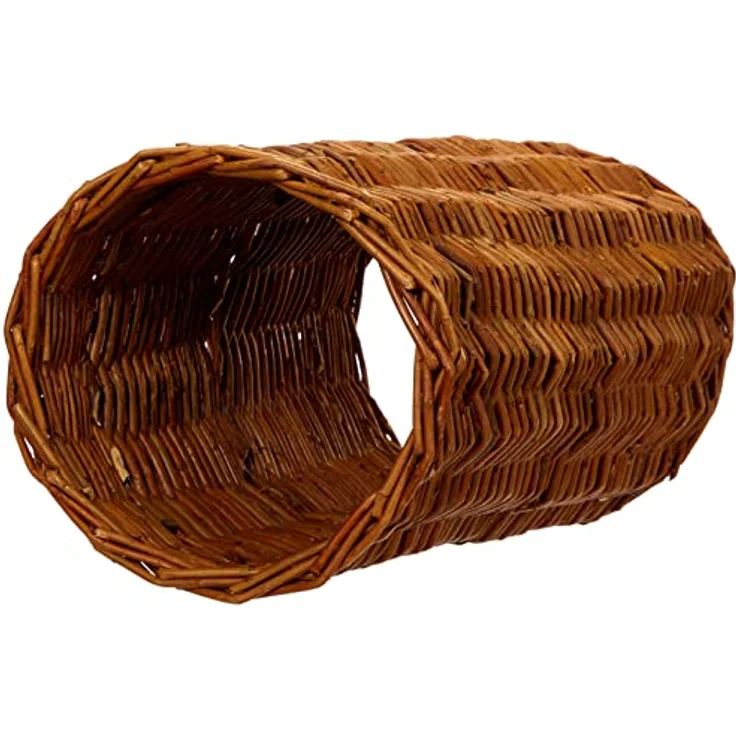 Weidentunnel für Kleintiere, für Kaninchen (Durchmesser 20 cm/Länge 38 cm) – Bild 2