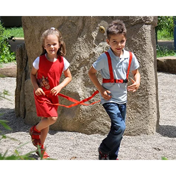 Betzold Sport Pferdegeschirr für Kinder, strapazierfähiges Nylon, verstellbar, inklusive Karabiner und Schnellverschluss – Bild 5
