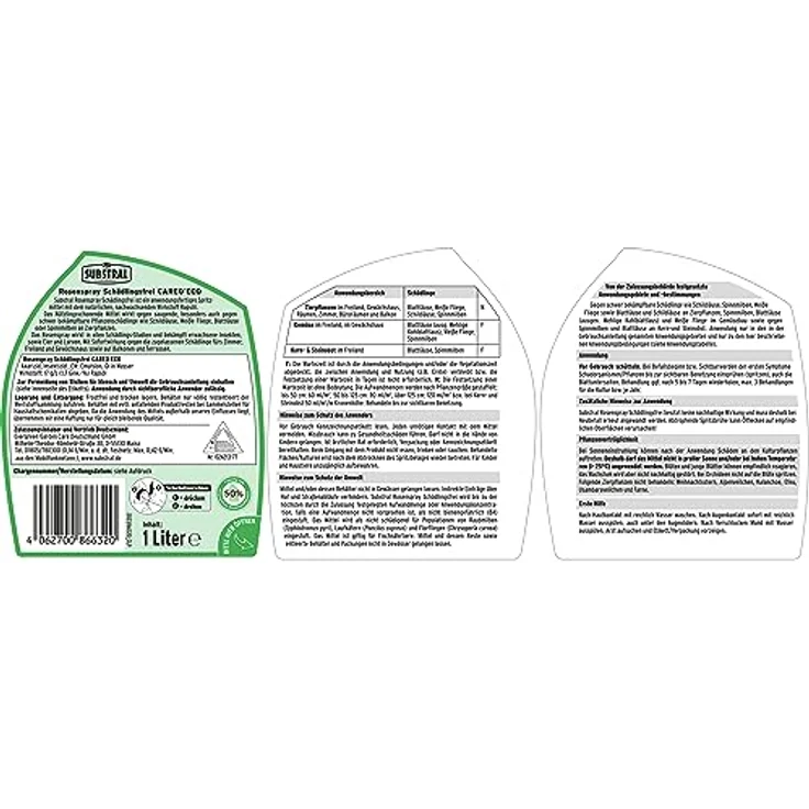 Substral Rosenspray Schädlingsfrei Careo ECO, anwendungsfertiges Sprühmittel gegen saugende Schädlinge, 1 L – Bild 2