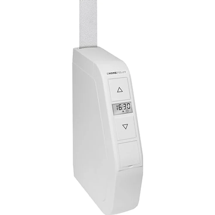 HOMEPILOT - Gurtwickler RolloTron Premium Aufputz Minigurt | Elektrischer Gurtwickler zur bequemen Rolladensteuerung. Smart Home Rolladen Zubehör - auch zum nachrüsten geeignet! Zugleistung: 30 kg – Bild 1