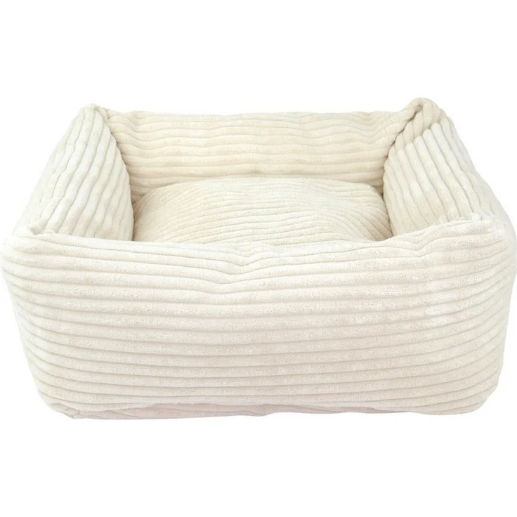 Hunter Tierbedarf Tierbett Katzenbett Rimini beige, Größe: S, Maße: 40 x 40 cm
