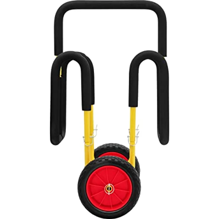 MSW SUP-Transportwagen für 2 Boards, leichter Transportwagen mit 75 kg Traglast und 10" Rädern – Bild 4