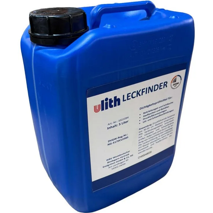 Ulith Lecksucher 5 Liter Kanister, DVGW-zugelassen für Gas- und Druckluftleitungen