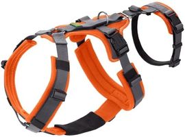 Sicherheitsgeschirr Maldon Farbe orange/grau, Größe XS