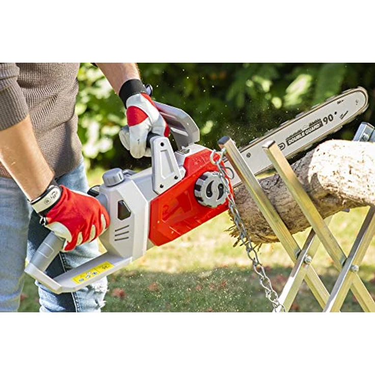 IKRA Akku Kettensäge ICC 2-2035 inkl. 2x Akku & Doppel-Schnellladegerät, Schnittlänge 34,5cm – Bild 2