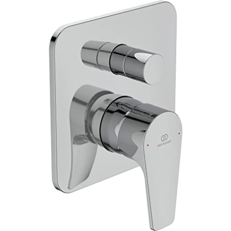 Ideal Standard Cerafine D Einhebelmischer für Badewanne/Dusche, zwei Wegeschalter, Unterputzmontage, verchromt – Bild 1