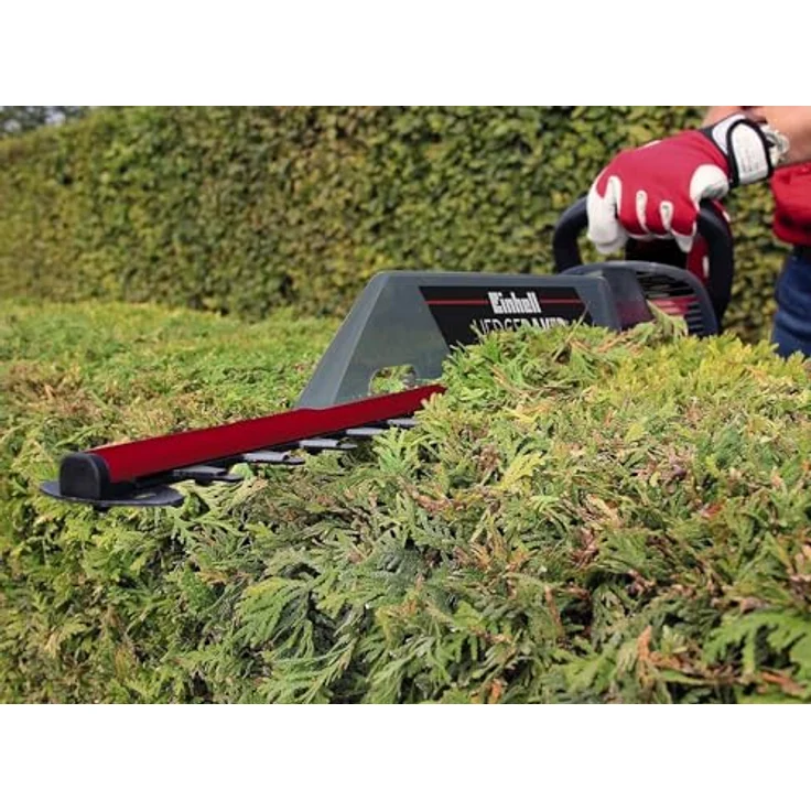 Einhell Elektro Heckenschere GE-EH 6560 (650 W, 600 mm Schnittlänge, 30 mm Zahnabstand, Schnittgutsammler, Kabelzugentlastung) – Bild 3