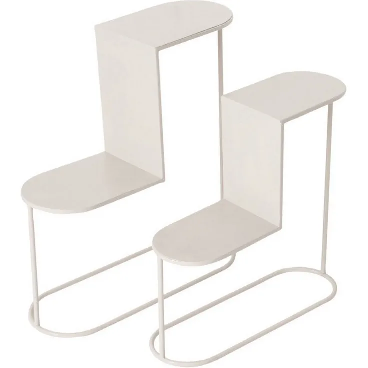 BOLTZE GRUPPE GmbH PLUTO Treppenpflanzenständer, Beige - Effiziente Raumnutzung und stilvolles Design
